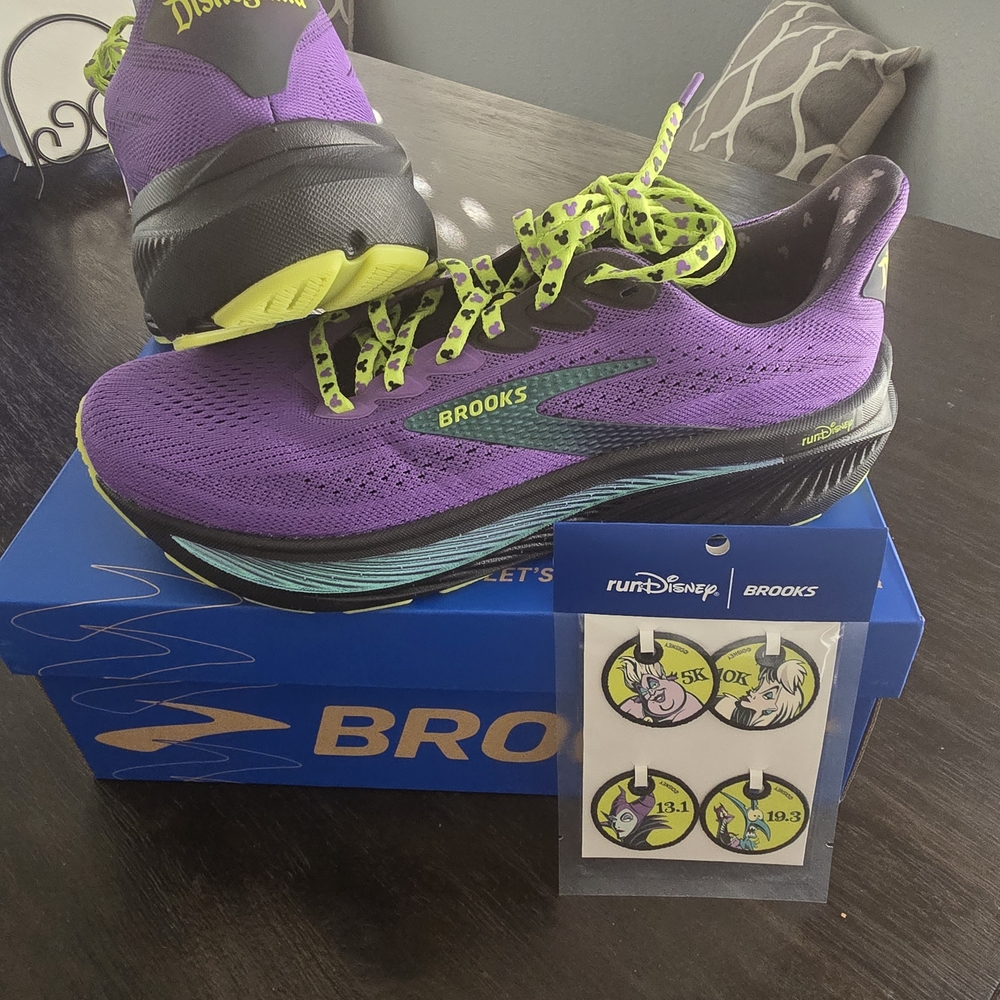Disney Purple and Black Running Shoes